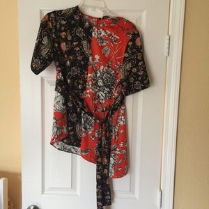 Zara  tunic blouse